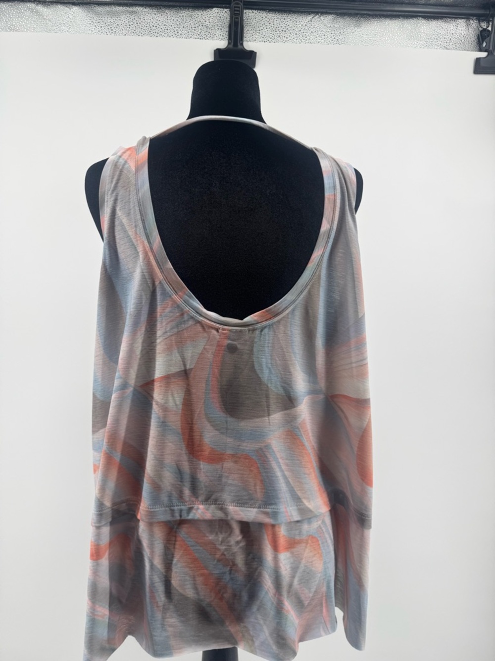 Calia Women’s Trapeze performance Tank Top in Blue & Coral size Large - Picture 4 of 10